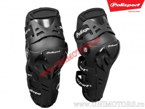 Protectores de Rodilla (Protecciones de Rodilla) Negro Devil - Polisport