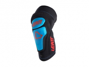 Protectores de rodilla (rodilleras) enduro / cross 3DF 6.0 azul/negro: Tamaño - S/M