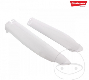 Protezioni forcella anteriore set bianco Polisport - Kawasaki KX 125 K ('94-'98) / Kawasaki KX 125 L ('99-'02) - JM