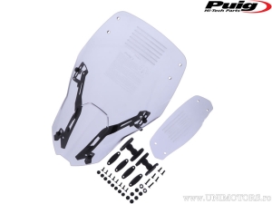 Przedni wiatrochron Puig Visor w kolorze dymionym - Honda CRF 1100 A Africa Twin ABS ('20) - Puig