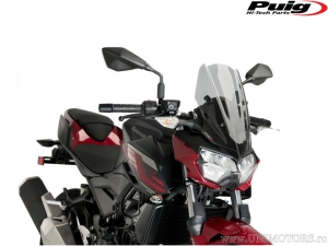 Puig Racing Windschild Naked Rauch - Kawasaki Z 400 D ABS ('19-'21) - Puig