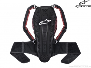 Rückenschutz für Straßenmotorrad Nucleon KR-2 (schwarz/rot) - Alpinestars