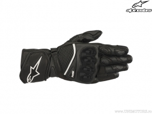 Rękawice motocyklowe SP-1 v2 skórzane (czarne) - Alpinestars