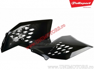 Radiator cowl black - KTM EXC / EXC-F ('08-'11) / SX / SX-F ('07-'10) - Polisport