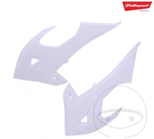 Radiator Fairing White Polisport - Gas Gas EC 250 E Racing Homologated Euro4 ('17-'19) / Gas Gas EC 300 GP 2T ('17-'18) - JM