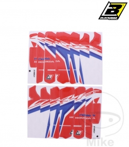 Radiator lamellen sticker - Honda CRF 450 L ('20-'21) / CRF 450 R ('21) / CRF 450 RX ('21) / CRF 450 R Red Moto ('21) - JM