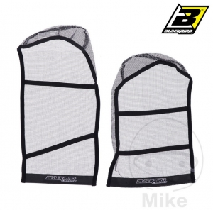 Radiator Protection Mesh Set Black Blackbird Racing - Kawasaki KX 250 4T C ('21-'22) / Kawasaki KX 250 4T XC D ('21-'22) - JM