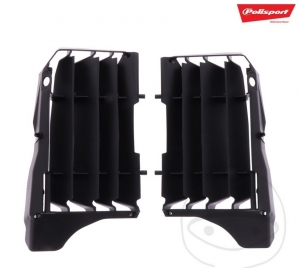 Radiator protection set black Polisport - Honda CRF 250 LA ABS ('19-'20) / Honda CRF 250 R ('20-'21) - JM