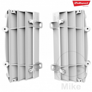 Radiator protection set white Polisport - KTM EXC 250 TPI ('18-'19) / KTM EXC 250 TPI Sixdays ('18-'19) - JM