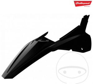 Rear Black Fender Polisport - Beta RR 250 2T Enduro Oilmix ('20) / Beta RR 250 2T Racing ('20) - JM