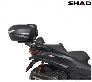 Rear box support (topcase) - Piaggio MP3 350 ABS ('19-'20) / MP3 350 Business ABS ('18-'19) / MP3 350 Sport ABS ('18-'20) - JM