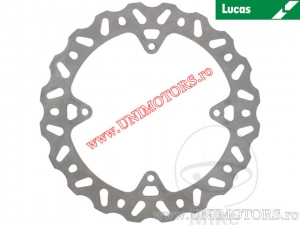 Rear brake disc MST463EC rigid - Lucas TRW