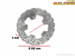 Rear brake disc Whoop (outer diameter 282mm / thickness 5mm) - Yamaha T Max 530 ie 4T LC ('12-'14 / J409E) - Malossi