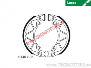 Rear brake pads MCS994 - Lucas TRW