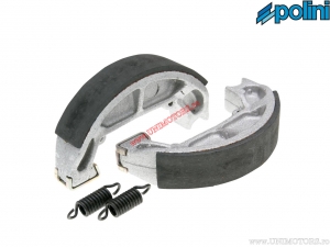 Rear brake shoes (100x20mm / with springs) - 1760266 - Polini