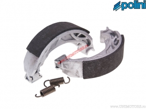 Rear brake shoes (110x25mm / with springs) - 1761284 - Polini