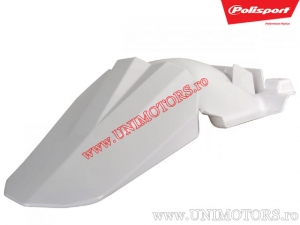 Rear fender white - Husqvarna TC 250 4T ('08-'10) / TC 450 / TC 510 / TE 250 ie / TE 450 ie / TE 510 ie ('08-'09) - Polisport