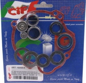 Rear group repair kit - Piaggio Ciao / Boss / Bravo / Si moped single-speed 2-stroke AC 50cc - CIF