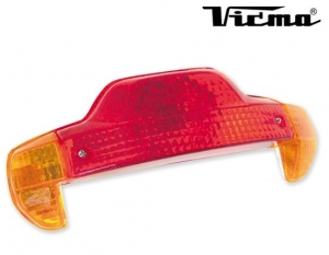 Rear Right Turn Signal Glass - MBK Booster / Spirit / Yamaha Bws Original / Bws 50 R 50cc - Vicma