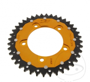 Rear Sprocket Dual ZF - 40 teeth (pitch 525) - Aprilia Caponord 1200 ABS - Rally ABS - Travel Pack ABS / Dorsoduro 1200 - JM