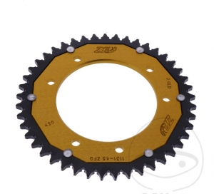 Rear sprocket Dual ZF - 45 teeth (pitch 420) - Aprilia RX 50 / SX 50 SM / Derbi Senda 50 R X-Race - X-Treme / 50 SM DRD - JM