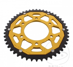 Rear Sprocket Dual ZF - 48 teeth (pitch 428) - Yamaha MT 125 - A ABS / R 125 A ABS / XSR 125 MTM ABS / YZF-R 125 - A ABS - JM