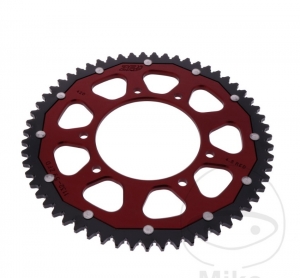 Rear Sprocket Dual ZF - 59 teeth (pitch 420) - Aprilia RX 50 - Factory Euro4 / Derbi Dekker 50 R / Senda 50 R DRD - Pro - JM