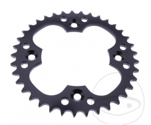 Rear Sprocket Esjot Black - 37 Teeth (520 pitch) - KTM Mini Adventure 50 Junior/ SX Quad 450 - 505 / XC Quad 450 - 525 - JM