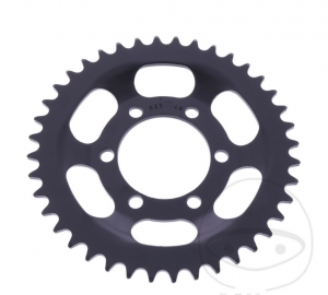 Rear sprocket Esjot black - 40 teeth (pitch 415) - Zündapp C 50 Sport / CX 25 / Hai 25 25 / ZD 20 25 / ZD 25 25 TS - JM