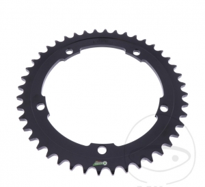 Rear Sprocket Esjot Black - 44 teeth (pitch 525) - Kawasaki Ninja 1000 H2 ABS - Carbon ABS - SX ABS - SX SE ABS - H2R ABS - JM