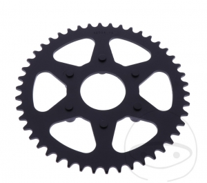 Rear Sprocket Esjot Black - 45 teeth (pitch 415) - Aprilia Red Rose 50 Classic 4-Speed ('92-'93) - 50 Classic 5-Speed ('94-'99) 