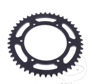 Rear Sprocket Esjot Black - 46 teeth (pitch 420) - Aprilia RS 50 / Replica / RS4 50 / Replica - Euro4 / SX 50 SM - Euro4 - JM