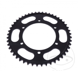 Rear sprocket Esjot black - 49 teeth (pitch 532) - Yamaha FZR 750 R OW01 / FZR 1000 Genesis - Exup / GTS 1000 - ABS - JM