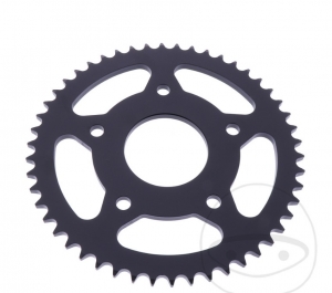 Rear Sprocket Esjot Black - 50 Teeth (pitch 428) - Derbi GPR 125 2T Nude / Racing / Hyosung XRX 125 LC Supermoto - JM