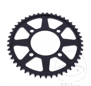 Rear sprocket Esjot black - 56 teeth (pitch 428) - Suzuki RG 125 F Gamma - FU Gamma / VL 125 LC Intruder - 80 Km/h - JM