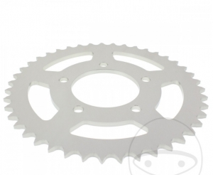 Rear sprocket Esjot silver - 43 teeth (pitch 520) - JM