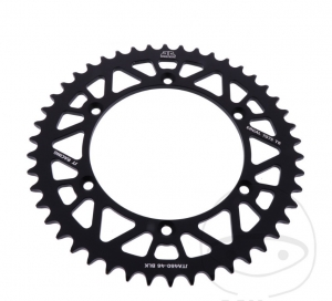 Rear sprocket JTA460.46 BLK (520 pitch) - Kawasaki KDX 175 A / KDX 200 C / KLX 250 E - R - S / KLX 300 - 450 - 650 R - JM