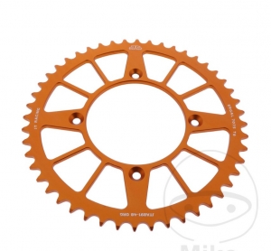 Rear sprocket JTA891.48 ORG (520 pitch) - KTM Freeride 250 F 4T - 350 4T - E E-SM - E E-SX - E E-XC - JM