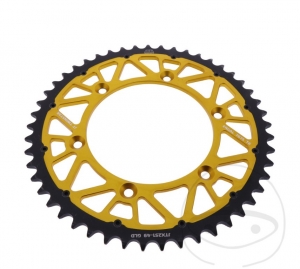 Rear Sprocket JTX251.49 GLD (pitch 520) - Yamaha YZ 250 F 4-stroke Monster Energy Edition - X 2-stroke / YZ 400 - 426 - 450 F - 