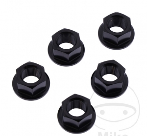 Rear sprocket nuts set 5 pcs 10 x 1.00 mm JMP - Ducati Hypermotard 821 / 939 / Monster 796 / 821 / Panigale 899 - JM