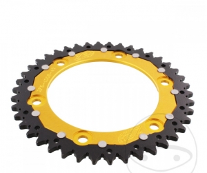 Rear Sprocket ZF Dual - 45 teeth (pitch 520) - Triumph Bonneville 900 EFI T100 ABS / Daytona 675 R ABS / 900 EFI T100 Black - JM