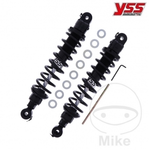 Rear telescopic set YSS black / black without reservoir - Honda Z 125 MA Monkey ABS ('18-'21) - JM