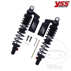 Rear telescopic set YSS - black edition - Yamaha CZD 300 A Iron Max ABS ('19-'20) / Yamaha CZD 300 A X-Max ABS ('17-'22) - JM