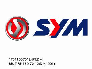 Rear Tire 130-70-12 (DM1001) - 1T0113070124PRDM - SYM