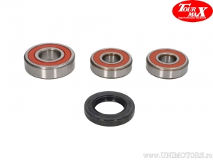 Rear Wheel Bearing and Oil Seal Kit - Honda CB 650 C Custom / CB 650 SC Custom / CB 750 F Bol d´Or - TourMax