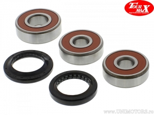 Rear Wheel Bearing and Oil Seal Kit - Honda CBR 125 R / CBR 125 RS Repsol / CBR 125 RW / CBR 125 RW 80 Km/h - TourMax