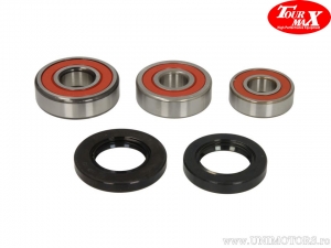 Rear Wheel Bearing and Oil Seal Kit - Honda XL 600 V Transalp ('97-'11) / XL 700 VA Transalp ABS ('08-'13) - TourMax