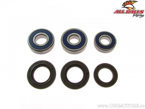 Rear Wheel Bearing and Seal Kit - Cagiva Canyon 500 ('96-'00) / Honda XR 750 L Africa Twin (Euro / '90-'03) - All Balls