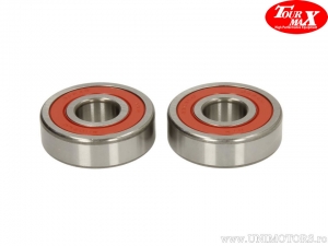 Rear Wheel Bearing Kit - Honda CBX 650 / CX 650 / GL 650 / VF 750 / Kawasaki EN 500 / Suzuki GS 850 / VZ 800 - TourMax