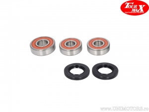 Rear Wheel Bearings and Seals Kit - Honda CB 500 ('98-'01) / CB 500 S Sport ('98-'01) - TourMax